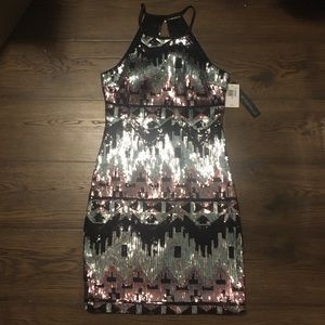 My Michelle Sequin Dress